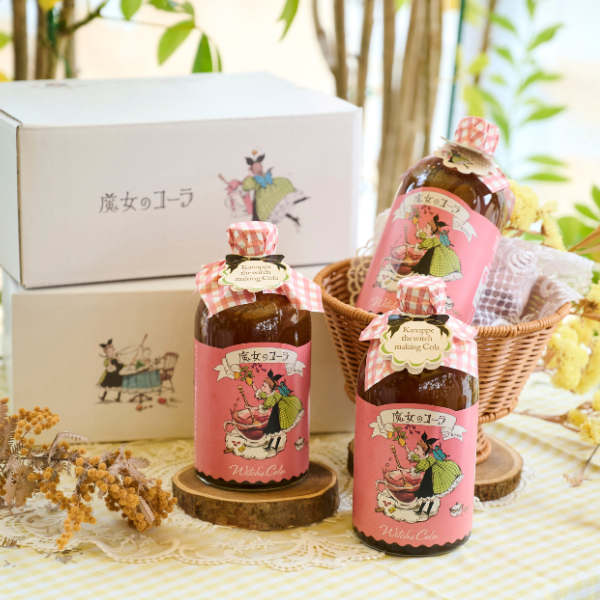 【3本セット/送料無料】魔女のコーラシロップ / 600g(約20杯分)×3本